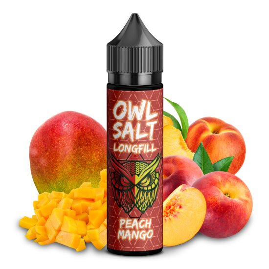 Owl Salt Longfill Peach Mango