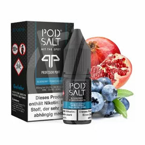 Pod Salt Fusion Professor Puff - Blueberry Pomegranate 10ml