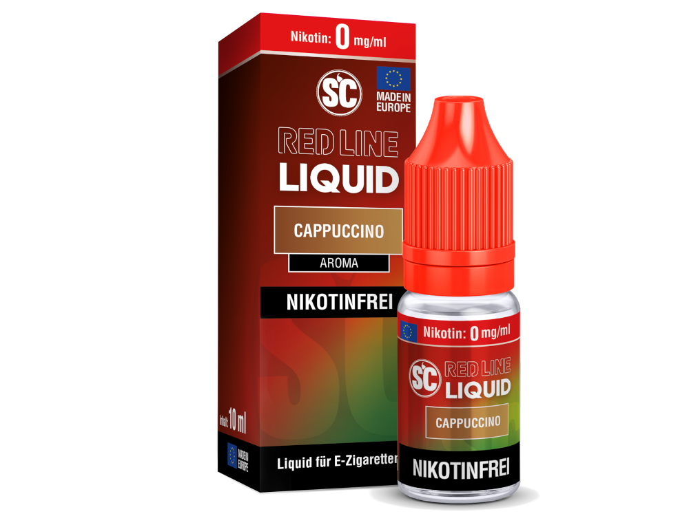 SC Red Line Nikotinsalz Liquid - Cappuccino