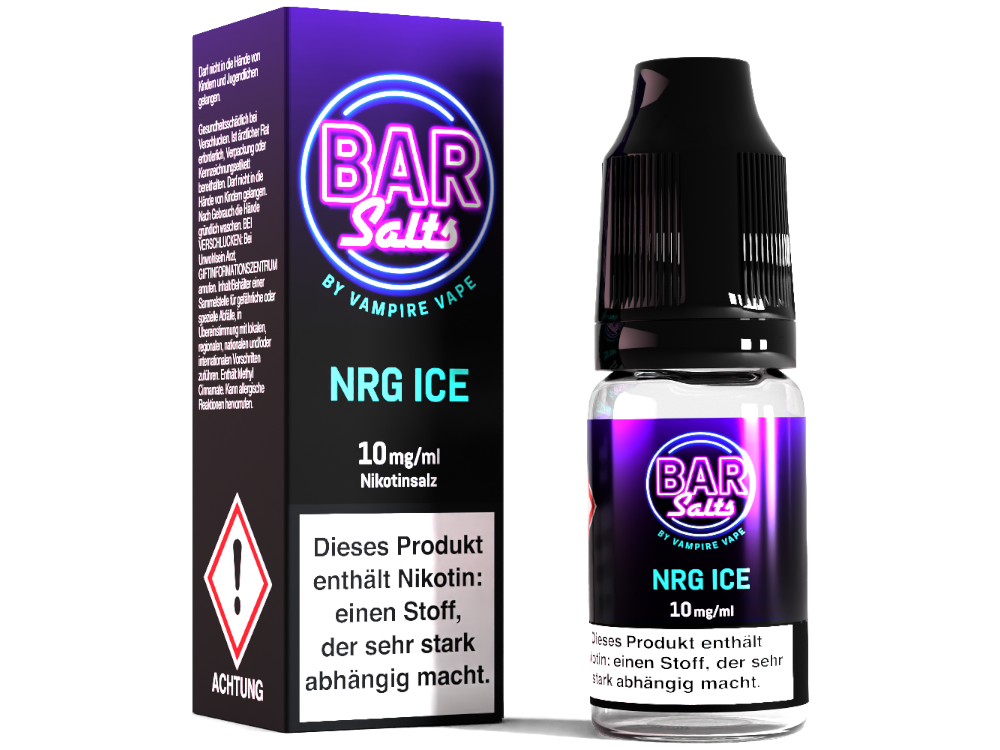 Bar Salts Nikotinsalz Liquid - NRG Ice