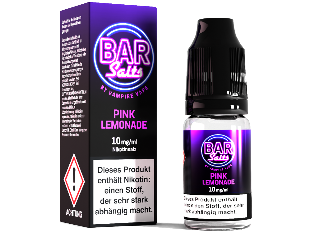 Bar Salts Nikotinsalz Liquid - Pink Lemonade